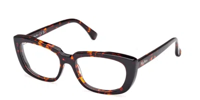 Max Mara Mm5114 Women's Glasses, Tortoiseshell, Size 54 In Brown