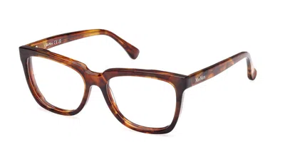 Max Mara Mm5115 Women's Glasses, Tortoiseshell, Size 52 In Brown
