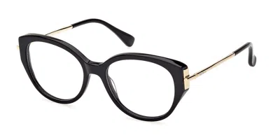 Max Mara Mm5116 Women's Glasses, Black, Size 52