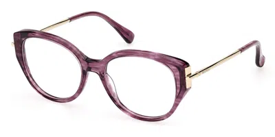 Max Mara Mm5116 Women's Glasses, Purple, Size 52