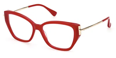Max Mara Mm5117 Women's Glasses, Red, Size 55