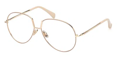Max Mara Mm5119 Women's Glasses, Gold, Size 57