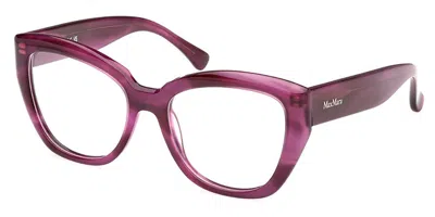 Max Mara Mm5134 Women's Glasses, Purple, Size 54