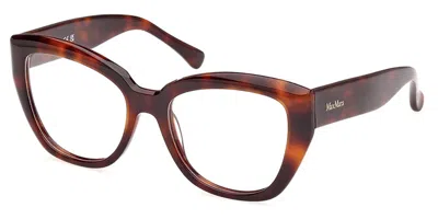 Max Mara Mm5134 Women's Glasses, Tortoiseshell, Size 54 In Brown