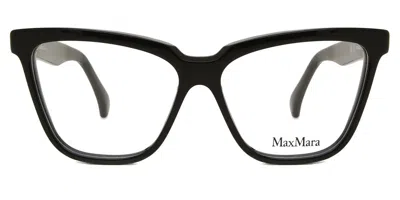 Max Mara Mm5136 1 Women's Glasses Black Size 53 - Free Lenses - Blue Light Block Available In White