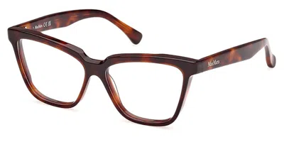 Max Mara Mm5136 52 Women's Glasses Tortoiseshell Size 53 - Free Lenses - Blue Light Block Available In White