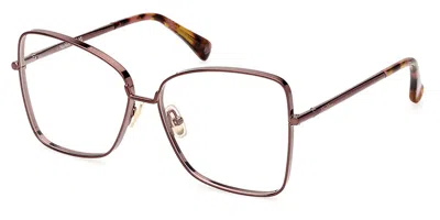 Max Mara Mm5140 Women's Glasses, Brown, Size 56