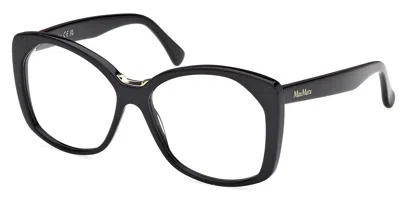 Max Mara Mm5141 Women's Glasses, Black, Size 57