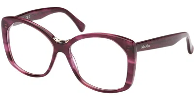 Max Mara Mm5141 Women's Glasses, Purple, Size 57