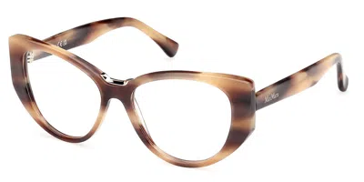 Max Mara Mm5142 Women's Glasses, Brown, Size 52
