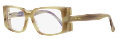 Max Mara Mm5157-b Blue Block Optical Eyeglasses In Brown