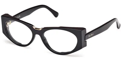 Max Mara Mm5158 Women's Glasses, , Size 54 In Black