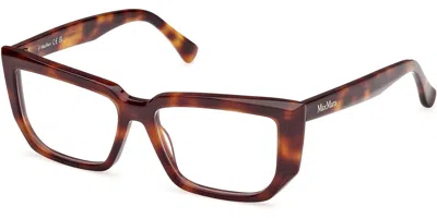 Max Mara Mm5160 Women's Glasses, , Size 53 In Brown
