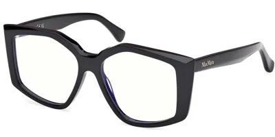 Max Mara Mm5162-b Women's Glasses, , Size 53 In Black