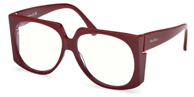 Max Mara Mm5181-b Women's Glasses, Burgundy, Size 58