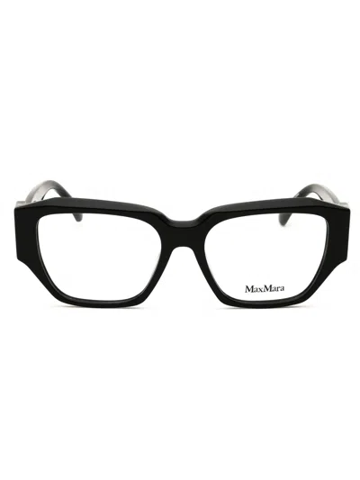 Max Mara Mm5182 Sunglasses In Shiny Blue/clear Demo Lens