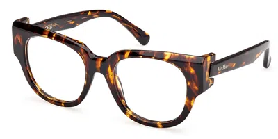 Max Mara Mm5183 052 Women's Glasses Tortoiseshell Size 51 - Free Lenses - Blue Light Block Available