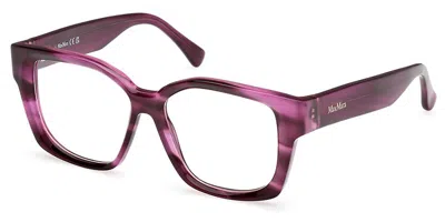 Max Mara Mm5184 Women's Glasses, Purple, Size 52