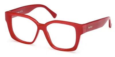 Max Mara Mm5184 Women's Glasses, Red, Size 52