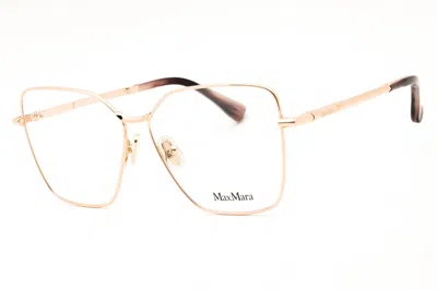 Max Mara Mm5187 Eyeglasses In Gold