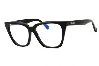 Max Mara Mm5188b Cat-eye Acetate Eyeglasses In Black