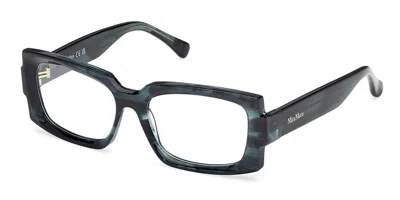 Max Mara Mm5189 098 Women's Glasses Green Size 54 - Free Lenses - Blue Light Block Available
