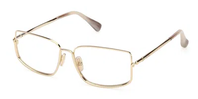 Max Mara Mm5203 032 Occhiali Da Vista Oro Per Donna (solo Montatura) In Gold