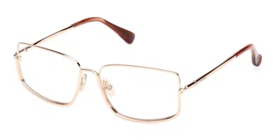 Max Mara Mm5203 033 Occhiali Da Vista Oro Per Donna (solo Montatura) In Gold