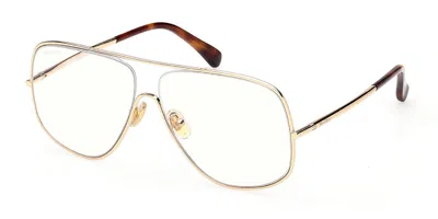 Max Mara Mm5222-b 030 Blue-light Block Women's Glasses  Size 59 - Free Lenses - Blue Light Block Available