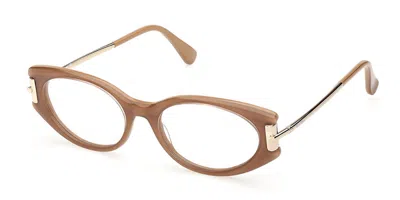 Max Mara Mm5225 046 Women's Glasses  Size 53 - Free Lenses - Blue Light Block Available