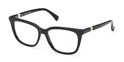 Max Mara Mm5239 001 Women's Glasses  Size 52 - Free Lenses - Blue Light Block Available In Black