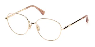 Max Mara Mm5245 032 Women's Glasses Gold Size 54 - Free Lenses - Blue Light Block Available