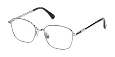 Max Mara Mm5246 014 Women's Glasses Silver Size 53 - Free Lenses - Blue Light Block Available In Gray