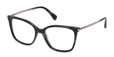 Max Mara Mm5248 063 Women's Glasses Black Size 52 - Free Lenses - Blue Light Block Available