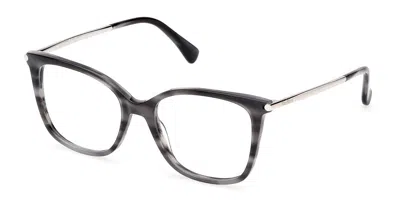 Max Mara Mm5248 064 Women's Glasses Grey Size 52 - Free Lenses - Blue Light Block Available In Gray