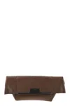 Max Mara Mmclaspclutch In Brown