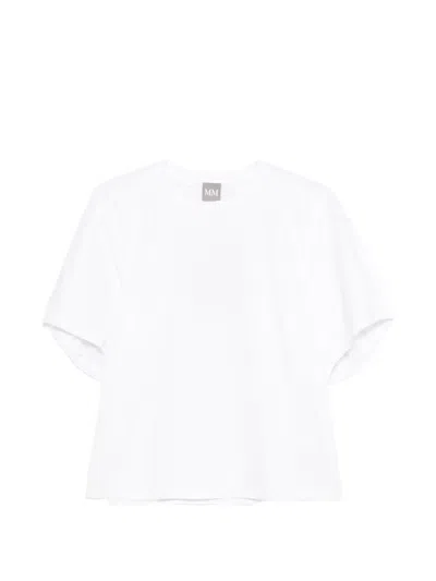 Max Mara Mmlcellula Short-sleeve T-shirt In White