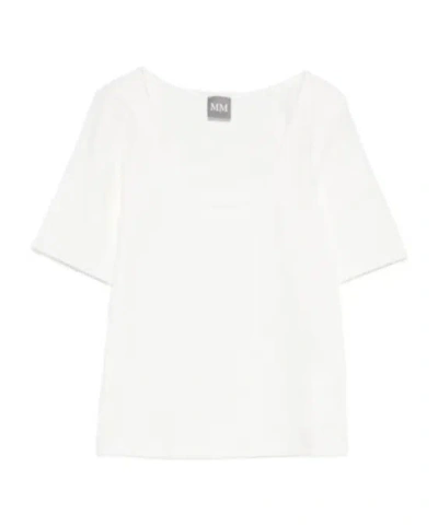 Max Mara Mmltaglio Short-sleeve T-shirt In White