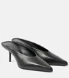 MAX MARA MMMULECA LEATHER MULES