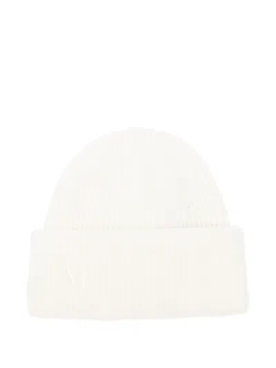 Max Mara Mmretina Beanie Hat In White