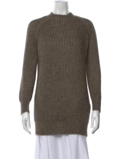 Pre-owned Max Mara Mock Neck Sweater In Multi