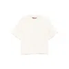 Max Mara Mock-neck T-shirt In Neutral