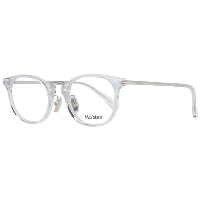 Max Mara Pink Women Optical Frames In White
