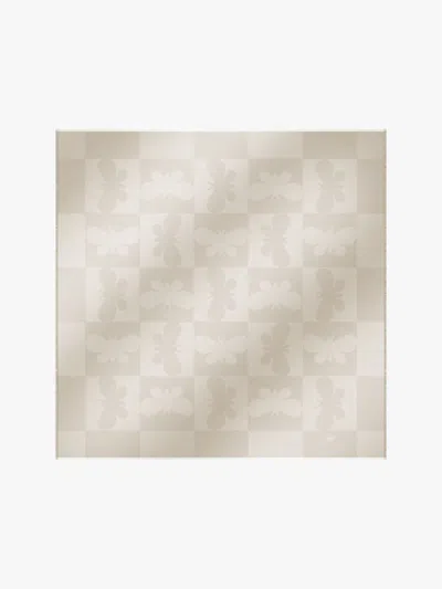 Max Mara Modal And Cotton Shawl In Gray
