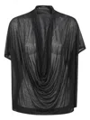Pierantoniogaspari Modal Oversized T-shirt In Black