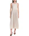 Max Mara Moira Midi Dress In White