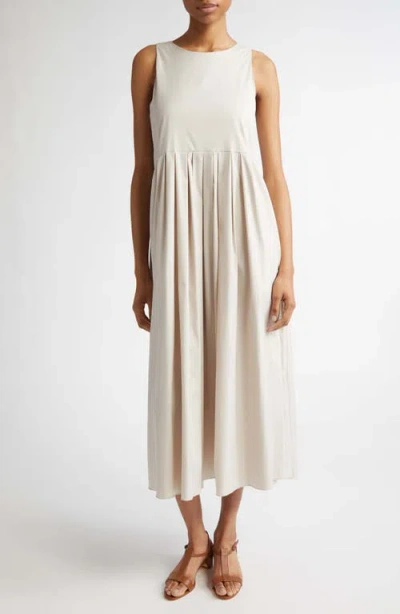 MAX MARA MAX MARA MOIRA PLEATED SLEEVELESS DRESS