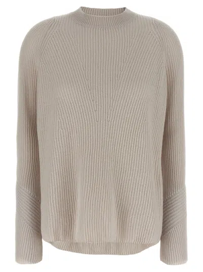 Max Mara White Molveno Sweater In Gray