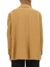Max Mara Monica Jacket In Beige