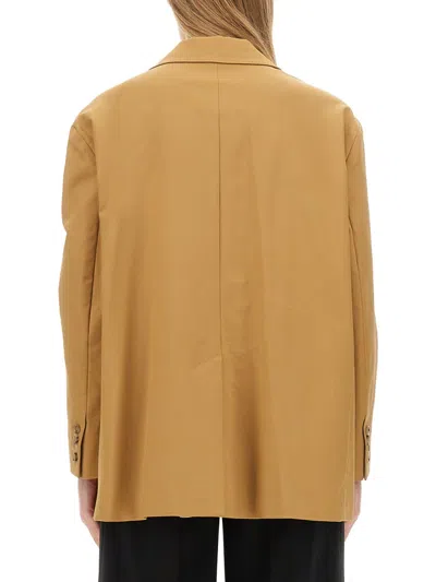 Max Mara Monica Jacket In Beige